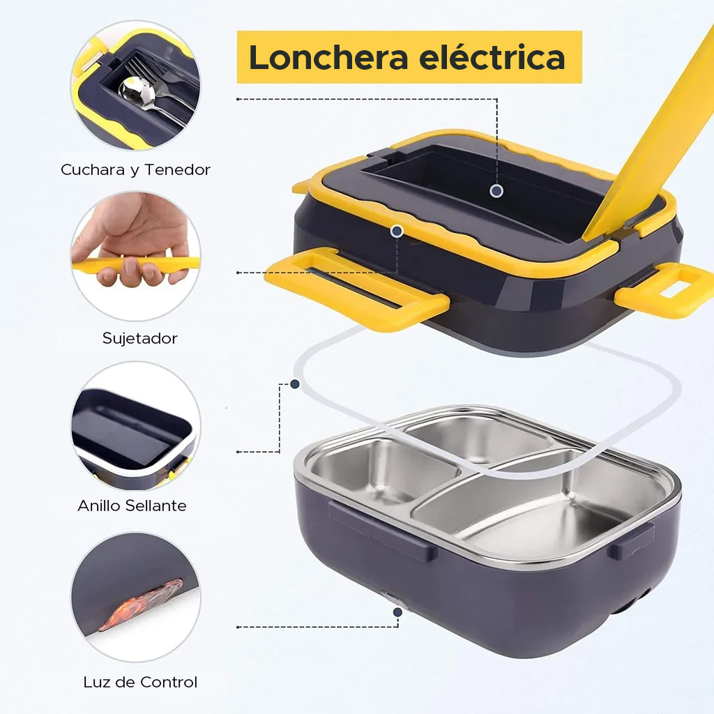 Lonchera Calentador Comida Portatil
