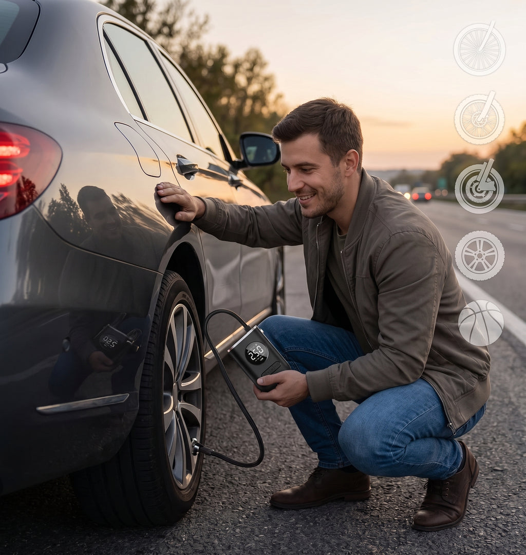 Inflador Eléctrico Portátil